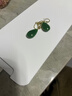 中式复古气质水滴碧玉耳坠女2024年感玉石旗袍耳饰送妈妈礼物 水滴碧玉耳坠 实拍图
