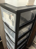 JEKO&JEKO抽屉式收纳柜床头柜置物柜玩具储物柜夹缝柜五斗柜收纳箱 五层 实拍图