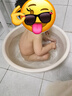 福爱家洗脸盆特大号加厚52cm家用洗菜盆洗衣盆宠物宝宝洗澡盆塑料盆脸盆 实拍图