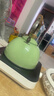 苏泊尔SUPOR 鸣笛不锈钢开水壶 复合底磁通烧水壶 2.5L绿色ES25TS01-G 实拍图