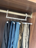 京东京造 多功能折叠裤架高级灰家用衣柜无痕多层挂裤子衣架收纳神器 实拍图