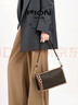 菲安妮（FION）2025新款莫相离经典老花枕头包女包出行单肩斜挎包圣诞礼物 实拍图