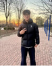骆驼（CAMEL）【小太阳】户外羽绒服秋冬新款男女加厚保暖羽绒服面包服 幻影黑，男女同款，A13CAPN110 S 实拍图