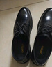 卡帝乐鳄鱼（CARTELO）皮鞋男士牛皮商务休闲西装正装德比鞋英伦结婚男鞋 6531 黑色 40  实拍图