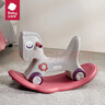 babycare儿童摇摇马四合一小木马婴儿周岁礼物玩具蒙因蓝 实拍图