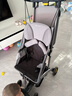 KinderKraftKK口袋推车小憨豆遛娃神器婴儿车轻便推车折叠小巧遛娃车 灰色 实拍图