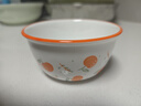 碗盘套装家用大吉大利釉下彩乔迁餐具新婚礼品碗蝶筷组合 4.5英寸饭碗【10只装】 大桔大利 实拍图
