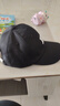 【热巴同款】加大棒球帽帽子男女大头围显脸小春夏字母百搭棒球帽 刺绣款-黑色 实拍图