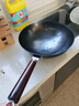 苏泊尔（SUPOR）圆底炒锅铁锅无涂层炒菜锅燃气灶凹面电磁炉通用 家用熟铁锅精铁 圆底纯铁 30cm 实拍图