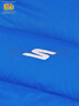 Skechers斯凯奇小暖宝羽绒服男童女童外套保暖秋冬童装P424K076/P425K050 公主蓝/007G 170 实拍图