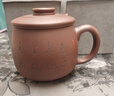 藏壶天下紫砂杯子宜兴原矿手工茶杯大容量水杯隔舱过滤茶水分离杯办公盖杯 君子怀德 490ml 实拍图