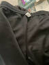 安踏（ANTA）运动裤男士加绒卫裤秋冬季加厚保暖跑步长裤子休闲裤直筒针织裤 【加绒-升级挺括版-直筒】黑色7307-1 L 实拍图