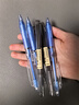 得力（deli）0.5mm自动铅笔文具套装（3支自动笔 60支HB铅芯）学生考试绘图练字可用 33156蓝 实拍图