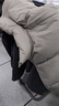 网易严选25新品90鸭绒超蓬羽绒服休闲面包服石墨烯保暖轻量抗菌防泼水 25秋冬立领-青烟灰 L 实拍图