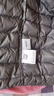 鸭鸭（YAYA）反季羽绒服男冬季轻薄羽绒背心内穿马夹男士保暖内胆薄款马甲KX 灰色 L /175 实拍图