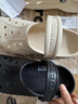 CROCS卡骆驰洞洞鞋贝雅男鞋女鞋轻便耐磨一脚蹬拖鞋休闲鞋|10126 黑色-001 43 (270mm) 实拍图