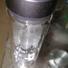 【京东物流配送】高硼硅双层玻璃杯大容量泡茶杯水杯子茶水分离杯 【双层加厚】茶杯350ml1只 实拍图