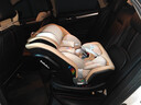 bebebus儿童安全座椅领航家汽车用0-8岁婴儿宝宝车载360度旋转 香槟金Pro 实拍图