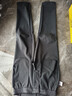 探拓（TECTOP）冲锋裤男加绒保暖防风软壳裤登山徒步裤 男款深灰 XL 实拍图