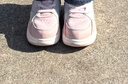江博士秋冬男女童拼色保暖学步鞋 户外休闲魔术贴儿童运动鞋 粉/灰/紫 23 脚长约13.4-14.1 实拍图