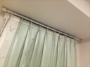 水星家纺免打孔罗马杆伸缩杆安装窗帘杆子单杆窗帘杆撑杆白色1.1~1.9米 实拍图