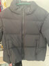 优衣库童装男童女童蓬松羽绒茄克外套夹克羽绒服478148 09 黑色 130 实拍图
