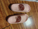 朴西新款EVA踩屎感厚底拖鞋女士居家室内情侣拖鞋男 浅粉 37-38 实拍图