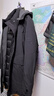 啄木鸟（TUCANO）羽绒服男士冬季商务休闲短款立领保暖防寒男装羽绒外套 黑色 2XL 实拍图