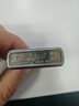 ZIPPO之宝防风打火机拉丝镀铬200沙子送长辈男女友礼品情人节送礼礼物 实拍图