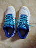 尤尼克斯YONEX羽毛球鞋yy入门级训练减震动力垫男女SHB101CR白/蓝 38码 实拍图