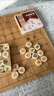 得力（deli）桦木中国象棋 实木大号高档象棋 塑料纸棋盘家用儿童学生象棋 桦木中国象棋-3.7cm直径 实拍图