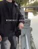 主意范（ZHUYIFAN）夹克男飞行员春秋cleanfit休闲整套立领棒球服外套短款工装冲锋衣 黑色加棉升级 L 110-130斤 实拍图