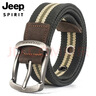 JEEP SPIRITJEEP吉普皮带男士帆布腰带韩版潮流时尚裤腰带耐磨耐穿品牌皮带 实拍图