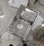 箭牌（ARROW）水槽厨房洗菜盆不锈钢家用日式大单槽AE5575452G23-YSS·75*48 实拍图