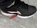 李宁革面跑鞋轻质男鞋春夏拼接革面软底耐磨休闲跑步鞋ARBS009 实拍图