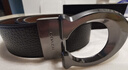 蔻驰（COACH）【品牌直供】男士板扣双面宽版腰带皮带35MM黑色CQ013 实拍图