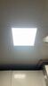 雷士照明（NVC）LED集成吊顶厨卫嵌入式铝扣板300*300面板灯珍珠白全光谱20w 实拍图