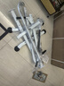 迈康（MIKING）单杠家用引体向上器室内单双杠多功能儿童增高男女士拉伸健身器材 4001F白色【防侧翻，不占空间】 实拍图