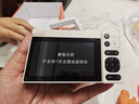 aigo 爱国者D9/E9美拍版 翻转屏自拍学生数码照相机女生入门校园高清旅游平替ccd 白色128GB带广角镜 实拍图