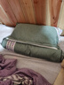 御道艾草枕头颈椎睡觉专用连体可拆卸两用艾叶枕芯家用艾灸枕睡眠圆枕 实拍图