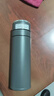 水莫停保温杯男士2025款316不锈钢一键速开茶水分离泡茶送老师礼物水杯 枪灰色 580ml 一键速开大容量 实拍图