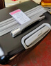 Diplomat外交官行李箱24英寸大容量拉杆箱男扩充密码旅行箱女TC-6013TM黑 实拍图