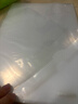 齐心（COMIX）50只A4透明L型文件套二页式文件袋发票合同报表收纳文件夹试卷作业保护套办公学习用品EA32透明 实拍图