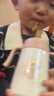 小土豆（potato）保温杯婴儿偏中心吸管奶瓶一岁以上316不锈钢吸管杯300ml 凯斯棕 实拍图