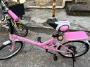 ICOLOUR折叠自行车成人男女超轻便携单车变速减震通勤代步车后备箱免安装 【免安装】旗舰版变速-公主粉 20寸【适合身高：140-170cm】 实拍图