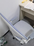 汤能优品电脑椅家用人体工学椅子办公椅靠背学生学习椅写字书房电竞游戏椅 【店长推荐】白框+三级气杆+乳胶 实拍图