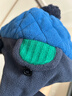 Kocotree儿童帽子冬宝宝秋冬季男童女童韩版小孩加厚保暖护耳雷锋帽潮 蓝色 帽子+围巾 L  帽围51-54cm，5-9岁 实拍图