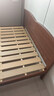巴比肯实木床1.5m新中式家用双人床主卧轻奢胡桃木色实木床极简风家具 单床+10CM椰棕床垫+床头柜*1 1.5米*2米框架结构【限量促销】 实拍图