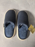 优调棉拖鞋男软底舒适居家抗菌保暖防滑静音大码地板拖鞋冬 藏青40-41 实拍图