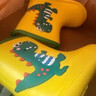 幸福玛丽（Cheerful Mario）儿童雨鞋男童雨靴水鞋2岁宝宝水鞋套鞋防滑女童幼儿防水女款胶鞋 实拍图